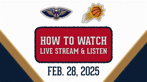 how to watch nba live|Suns vs. Pelicans: How to Watch, Live Stream, TV Channel, .